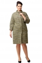 Женское пальто из текстиля с воротником 8008106