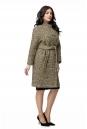 Женское пальто из текстиля с воротником 8008106-5