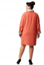 Женское пальто из текстиля с воротником 8008116-3