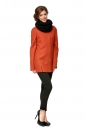 Женское пальто из текстиля с воротником 8008177-2