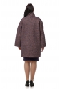 Женское пальто из текстиля с воротником 8009721-2
