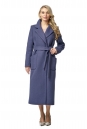 Женское пальто из текстиля с воротником 8010758