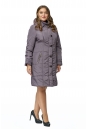 Женское пальто из текстиля с капюшоном 8011187-2