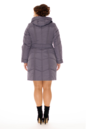 Женское пальто из текстиля с капюшоном 8011188-3