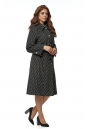 Женское пальто из текстиля с воротником 8016348-2