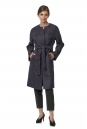 Женское пальто из текстиля без воротника 8017640-2