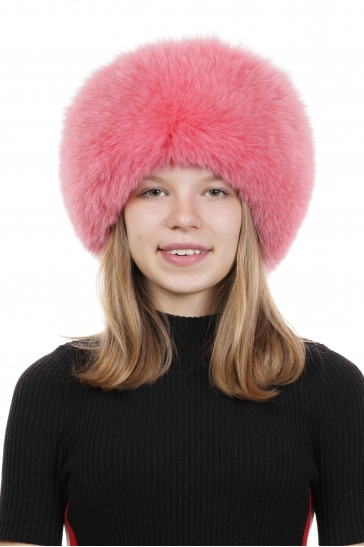 Шапка женская из песца