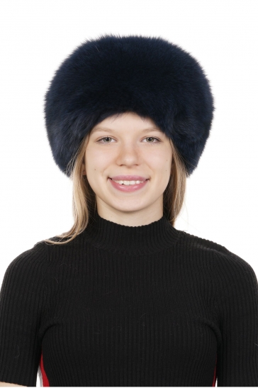 Шапка женская из песца