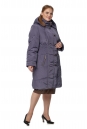 Женское пальто из текстиля с капюшоном 8019817-2