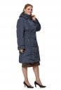Женское пальто из текстиля с капюшоном 8019820-2
