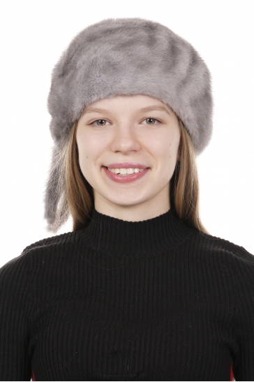 Меховая шапка женская из норки