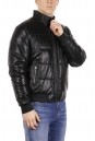 Мужская кожаная куртка из натуральной кожи с воротником 8021895-7