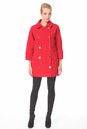 Женское пальто из текстиля с воротником 3000011-3